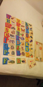 ALPHABET LETTER PUZZLES