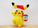 Pokémon Pikachu w Santa Hat Holiday Christmas 9 in Plush