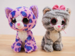 TY Beanie Boos Plush Leopard Cats Kittens TYSilk Kiki Reagan