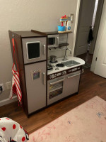 Kids Complete Play Kitchen - brown/grey