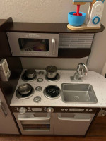 Kids Complete Play Kitchen - brown/grey