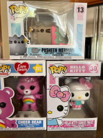 3x Funk Pop Vinyl Figures - New