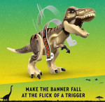LEGO JURASSIC WORLD: Visitor Center: T. rex & Raptor Attack (76961)