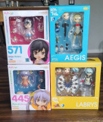 Selling new-in-box Nendoroid and Parfom series figures