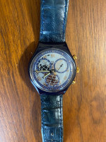 1991 Blue Swatch Chronograph Watch