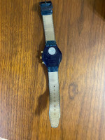 1991 Blue Swatch Chronograph Watch