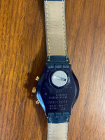 1991 Blue Swatch Chronograph Watch