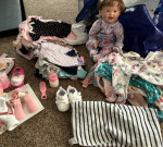 Down syndrome baby reborn girl doll bundle