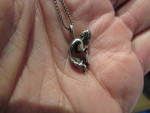 Sterling Silver Kokopelli Pendant and Chain