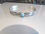 Native American Sterling Silver Bracelet
