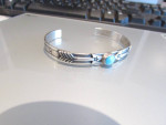 Native American Sterling Silver Bracelet