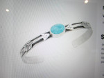 Native American Sterling Silver Bracelet