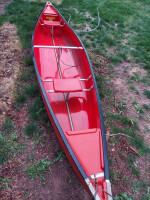 Coleman 15' fiberglass canoe