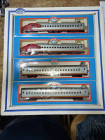 HO Train sets. For both.