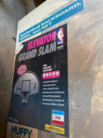 BASKETBALL BACKBOARD - HUFFY SPORTS 54" GRAPHITE