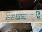 BASKETBALL BACKBOARD - HUFFY SPORTS 54" GRAPHITE