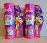 2 Barbie Doll Cutie Reveal Kitty Plush Costume Dolls ea w/10 Surprises
