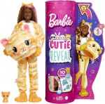 2 Barbie Doll Cutie Reveal Kitty Plush Costume Dolls ea w/10 Surprises