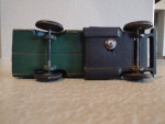 Vintage Globe Lines Cast Iron Moving Storage Delivery Truck