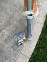 RV Telescoping Flagpole with Flag - Nice Condition