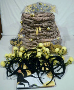 Beehive Pinata Bee Headbands Bee Gift Treat Bags Bee Cupcake Toppers