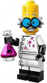 IT'S ALIVE THE FLY  LEGO MONSTER N THE MAD SCIENTIST WHO BRING IT TO
