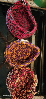 Handmade Crochet Baskets/Handbags/Purse - Have 3