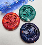 Handmade Crayons - Large round Bees