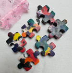 Handmade Crayons - Puzzle Pieces