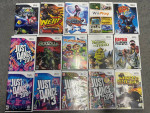 WII VIDEO GAMES & ACCESSORIES FOR SALE