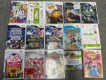 WII VIDEO GAMES & ACCESSORIES FOR SALE
