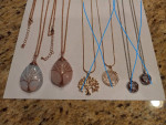 2 New/Different Tree of Life Necklaces