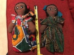 2 Ethnic Dolls Sierra Leone, W. Africa (All for $20.00)