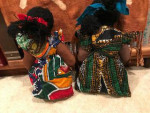 2 Ethnic Dolls Sierra Leone, W. Africa (All for $20.00)