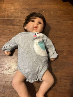 realistic baby doll