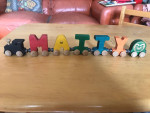 Large Variety of wood trains and tracks Thomas Brio Etc