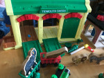 Large Variety of wood trains and tracks Thomas Brio Etc