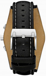 Fossil Men's Coachman Quartz Stainless Steel Leather Chronograph Watch