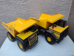 Lot of 2 Large Hasbro Tonka Dump Trucks, 2009 & 2012