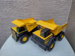 Lot of 2 Large Hasbro Tonka Dump Trucks, 2009 & 2012