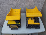 Lot of 2 Large Hasbro Tonka Dump Trucks, 2009 & 2012