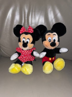 Mickey & Minnie Plush 1980's