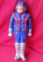 1979 Fisher Price Adventure People Blue Astro Knight Action Figure