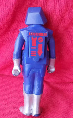1979 Fisher Price Adventure People Blue Astro Knight Action Figure