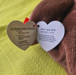 1995 TY Beanie Baby EARS the Rabbit New with Tags 1st edition