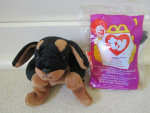 McDonald’s TY Teenie Beanie Babies Baby Doby The Dog Toy 1998 New