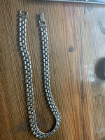 Sixteen inch stainless steel choker by Cora