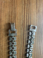 Sixteen inch stainless steel choker by Cora
