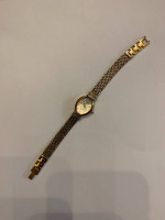 VINTAGE LADIES ANNE KLEIN NY DIAMOND SWISS WATCH