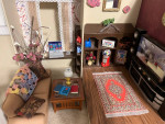 Doll House Furniture for Living Room with all Decorations Included